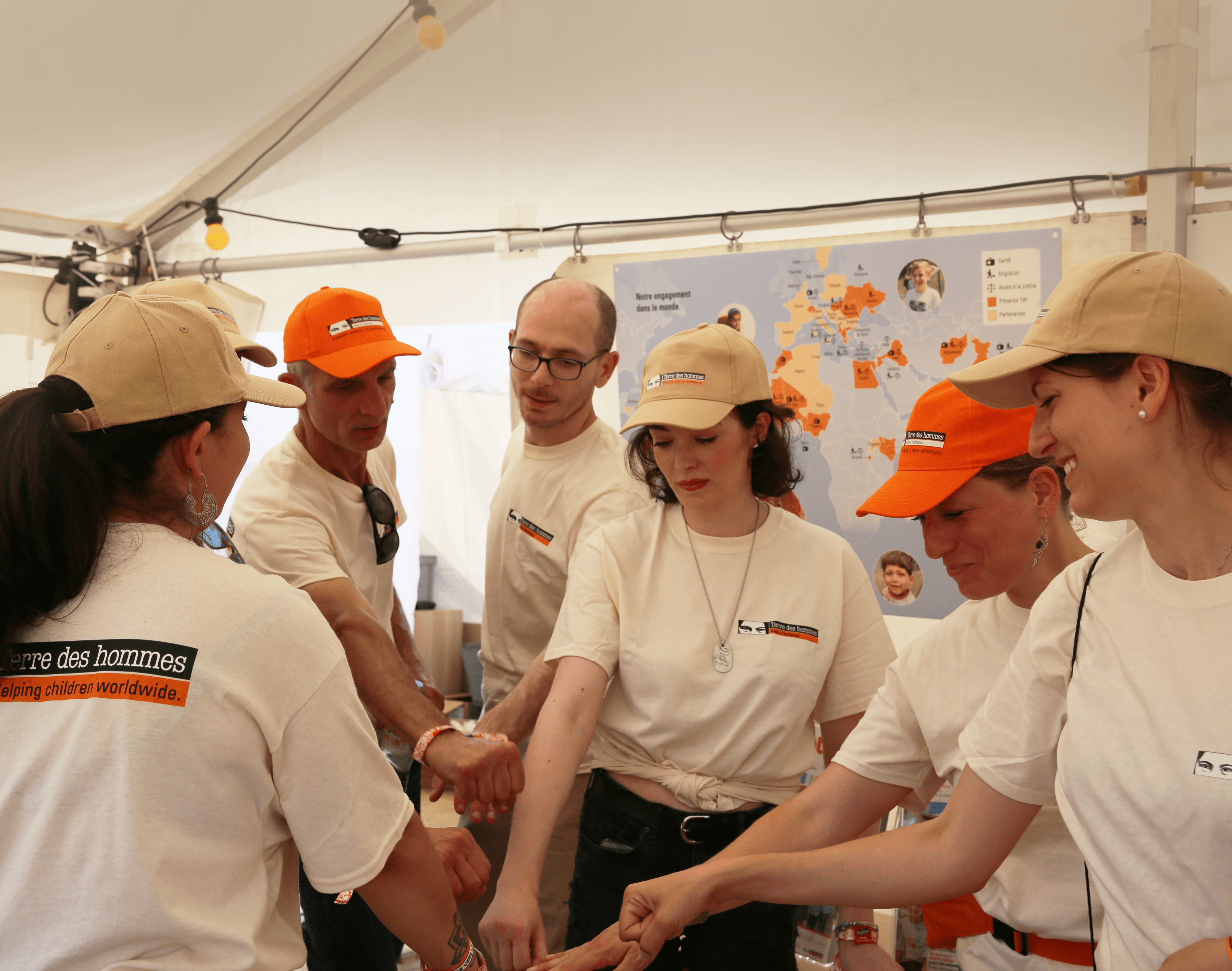 Photo Bénévolat Paléo Les bénévoles au Paléo